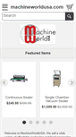Mobile Screenshot of machineworldusa.com